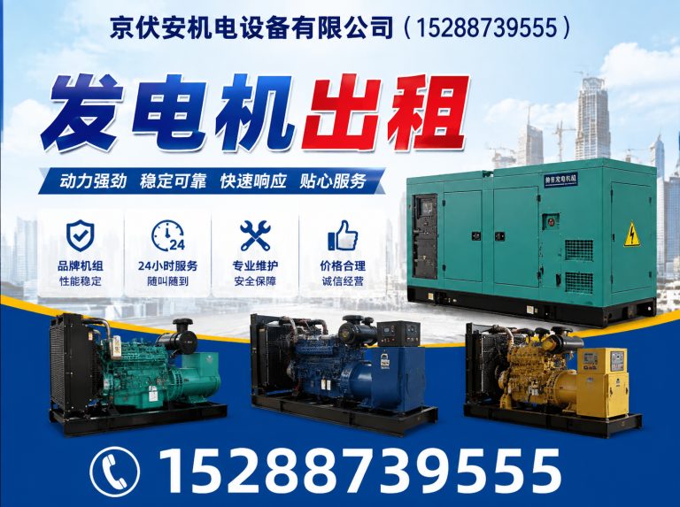 连云港发电车租赁展示图