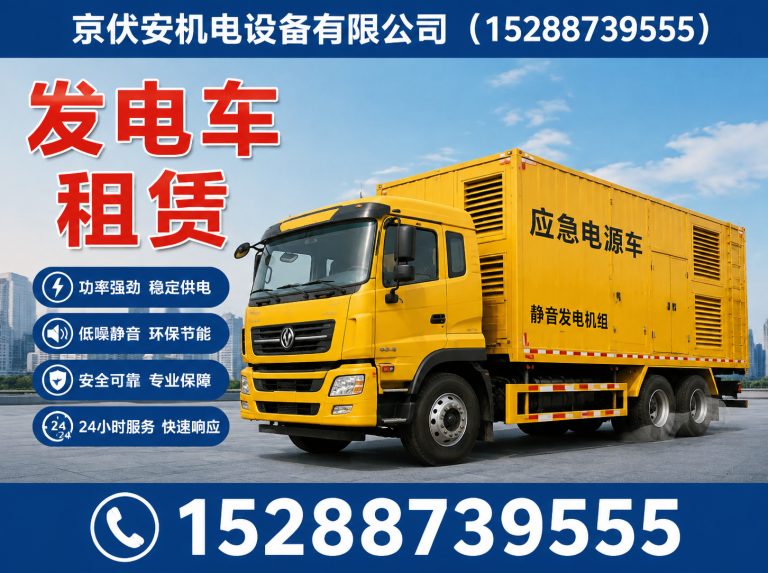 连云港静音发电车租赁展示图